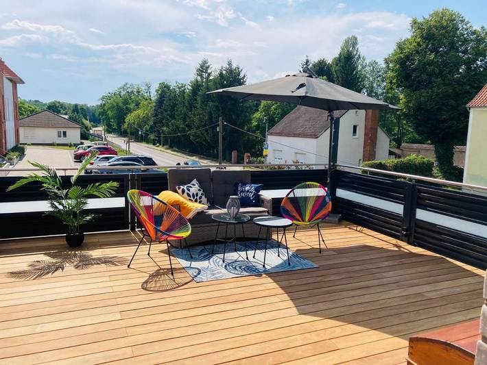 Ferienwohnung für 4 Personen, mit Balkon und Terrasse in Rüdersdorf bei Berlin
