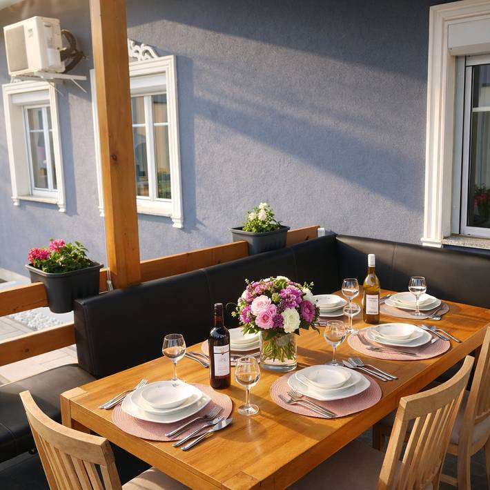 Ferienhaus für 4 Personen mit Balkon in Guntersdorf, Hollabrunn