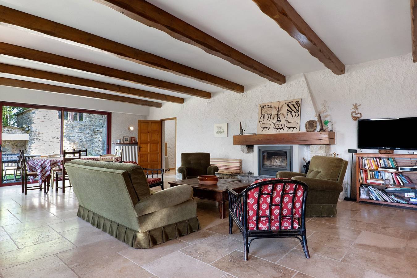 Gîte « Gîte De La Chareyre » avec vue sur la montagne, terrasse privée et Wi-Fi in Sagnes-et-Goudoulet, Parc naturel régional des Monts d'Ardèche