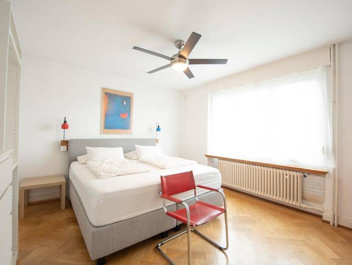 Ferienwohnung für 6 Personen, mit Garten und Ausblick sowie Seeblick in Zürich - 3