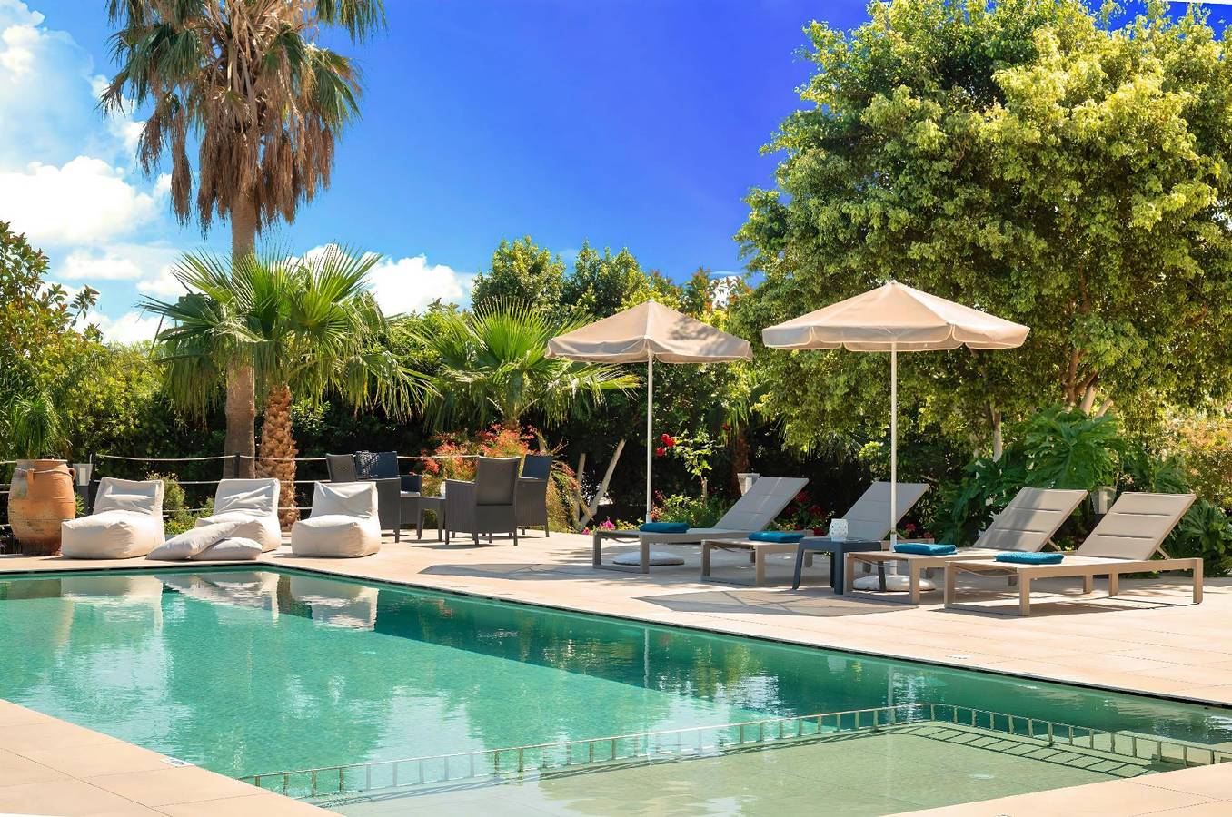 Ferienhaus in Georgioupoli mit Privatem Pool und Meerblick in Georgioupoli, Chania und Umgebung