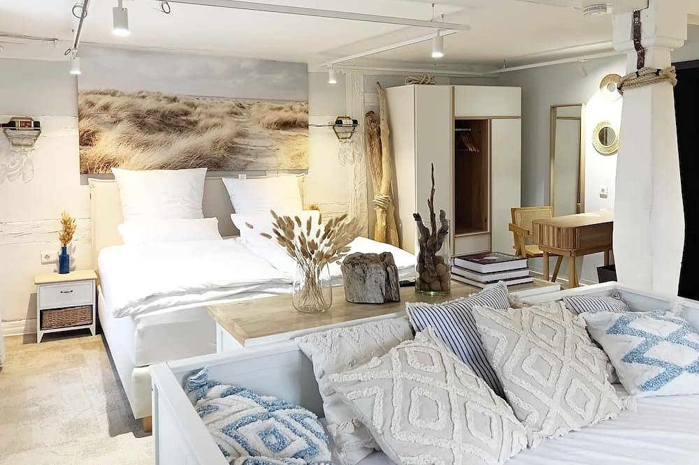 Nox Designhotel mit Self-Check-In Zimmer 6 Beach mit Küche in Walzbachtal, Kraichgau