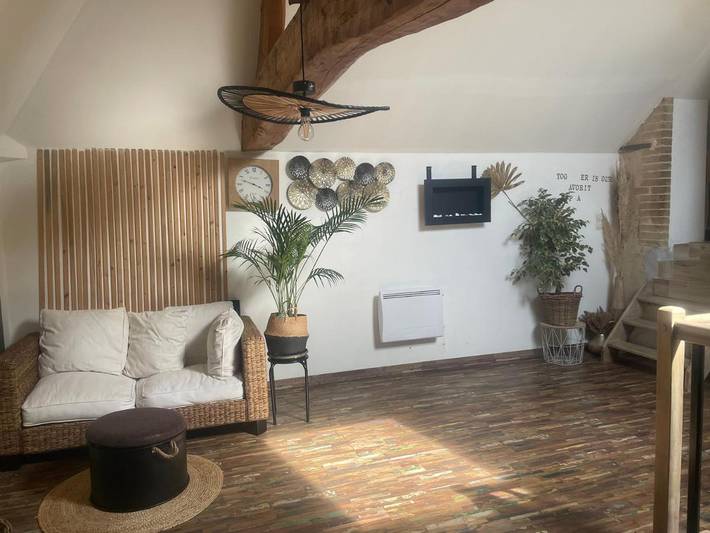Gîte pour 2 personnes, avec jardin et terrasse à Lombron - 3