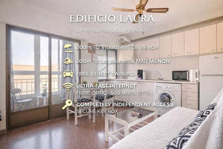 Apartamento de vacaciones para 4 personas, con balcón y vistas - 1