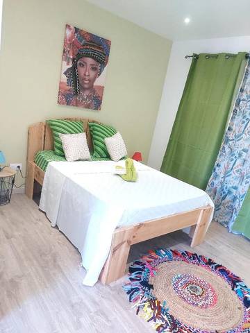 Gîte pour 2 personnes, avec balcon dans Saint-Louis (Marie-Galante)