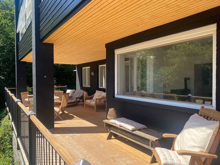 Ferienhaus für 12 Personen, mit Ausblick und Garten auf Bornholm - 4