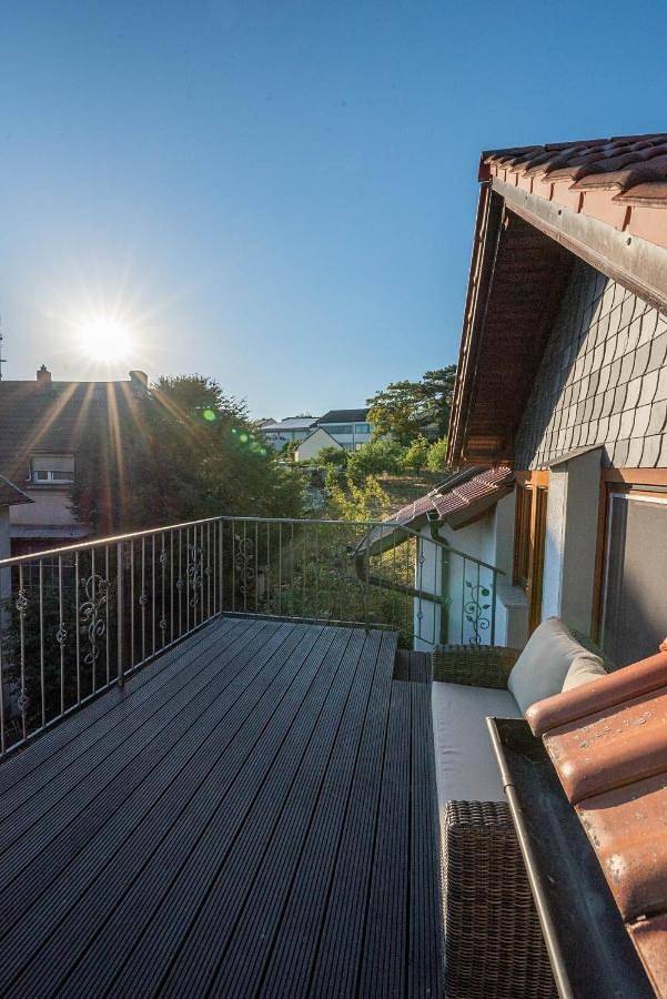 Ferienwohnung für 10 Personen, mit Ausblick und Garten in Geisenheim