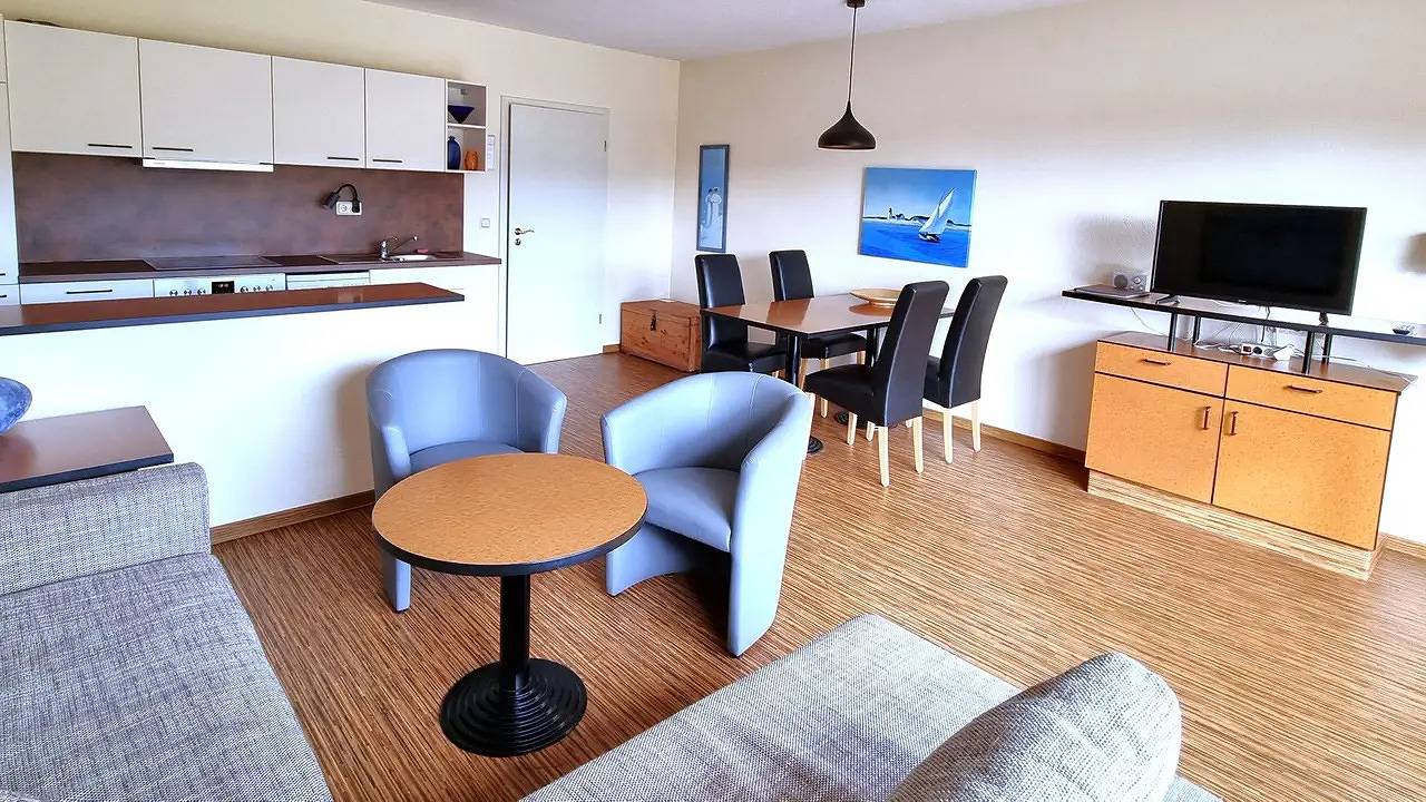 Ganze Ferienwohnung, Ferienwohnung für 3 Personen (56 m²) in Bergen auf Rügen in Buschvitz, Bergen auf Rügen und Umgebung