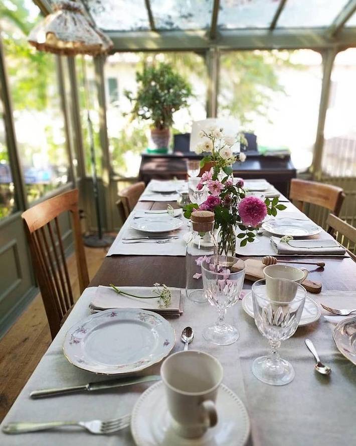 Chambre d’hôte pour 5 personnes, avec Balcon et Terrasse ainsi que Jardin et Vue à Castellinaldo