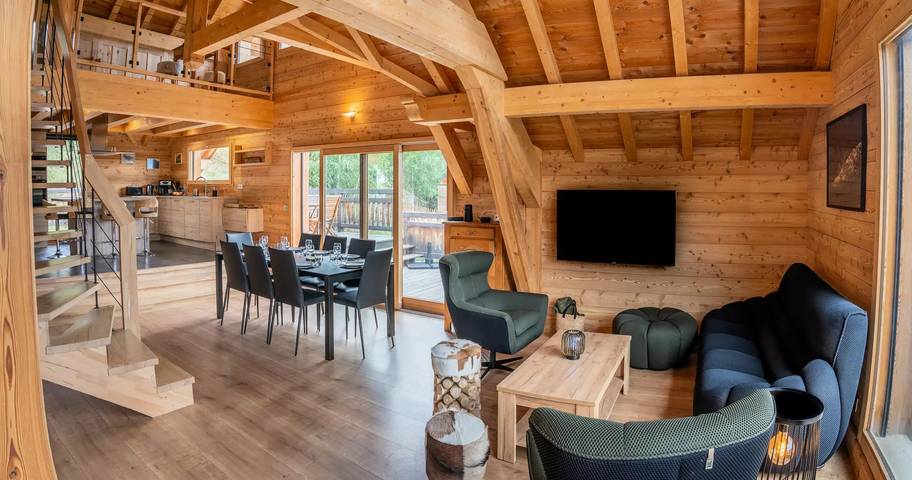 Chalet pour 15 personnes, avec terrasse à Les Orres - 3