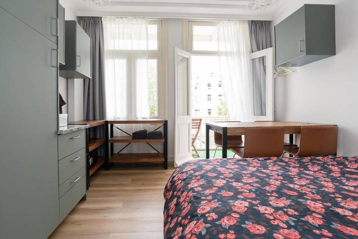 Vakantieappartement voor 4 personen, met terras en uitzicht in Amsterdam West