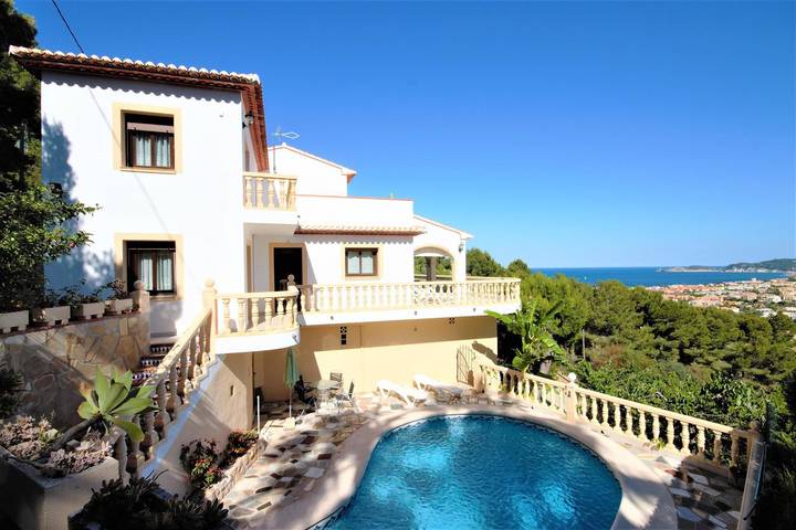 Ferienhaus für 6 Personen, mit Pool und Meerblick sowie Garten, mit Haustier an der Costa Blanca - 3