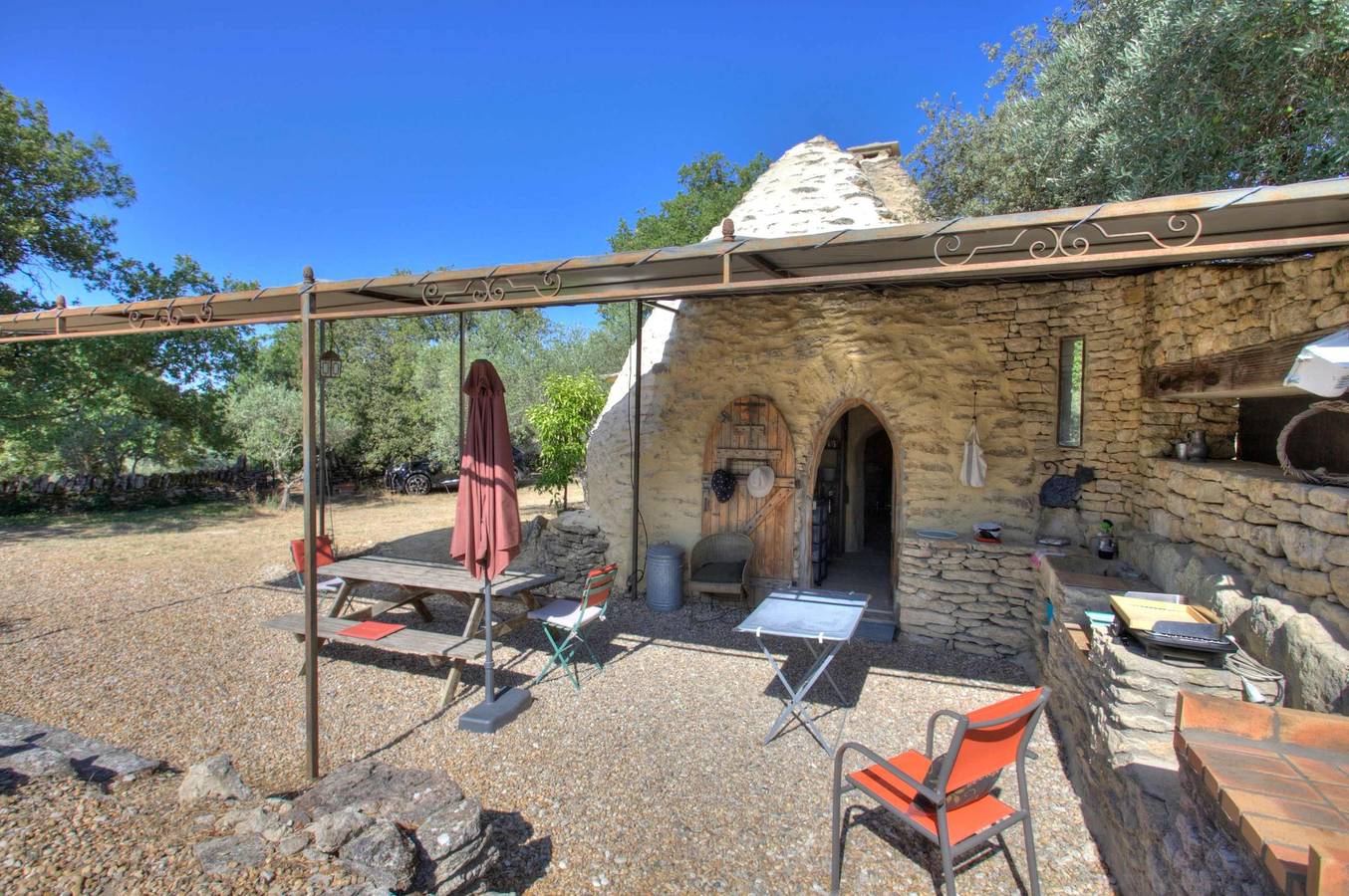 Ganze Ferienwohnung, Bergerie provencale, 4pers, piscine in Gordes, Regionaler Naturpark Luberon