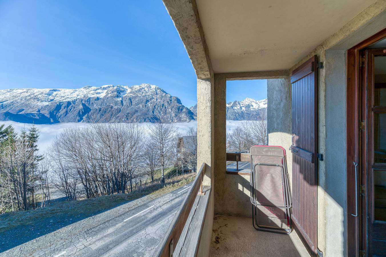Apartamento entero, Apartamento 'Regain 1' con vistas a la montaña y balcón in Villard-Reculas, Parque Nacional de los Ecrins