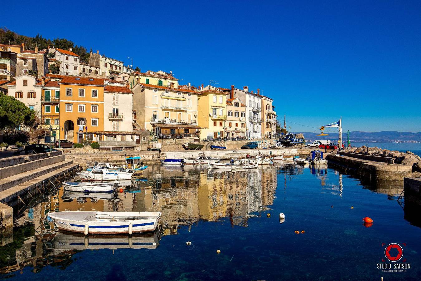 Geheel vakantieappartement, Holiday apartment for four people, with use of two terraces in Moscenicka Draga, Opatija Riviera