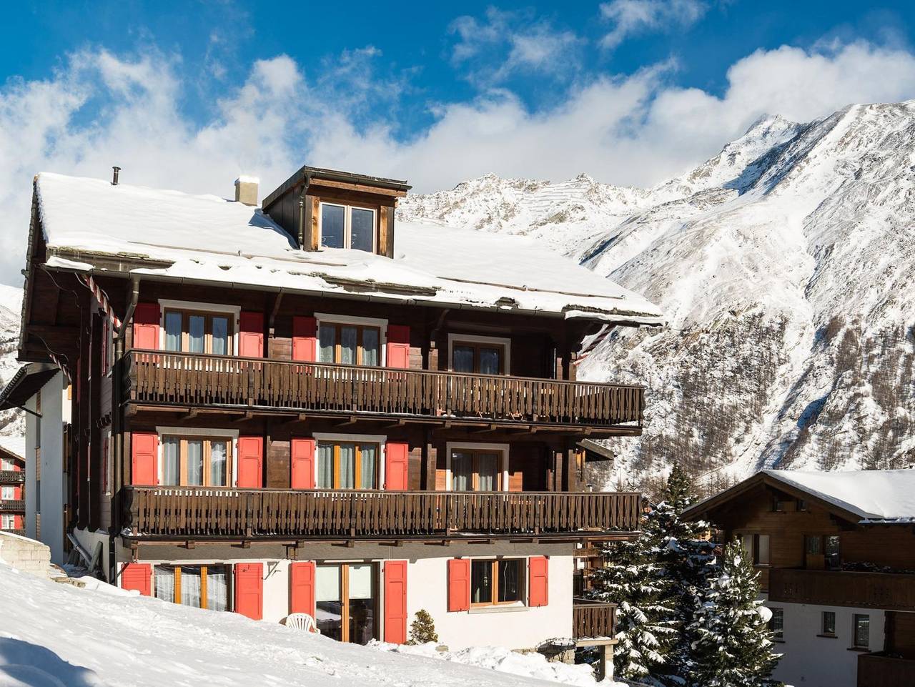 Ganze Ferienwohnung, Chalet Bambi in Saas-Fee, Walliser Alpen