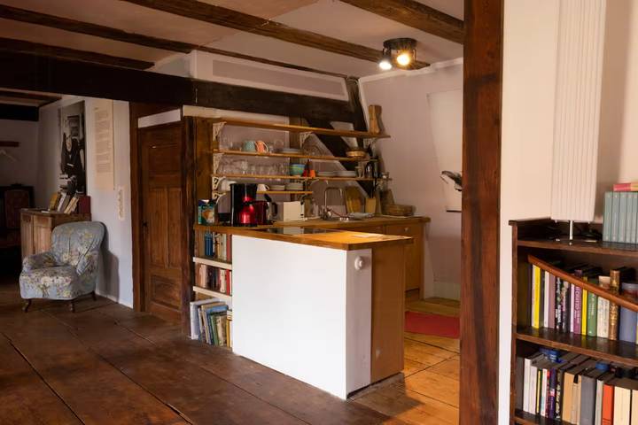 Historisches Fachwerk-Loft am Schlosspark in Unterschwaningen, Fränkisches Seenland