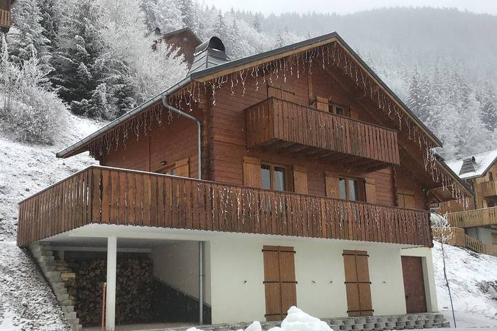 Chalet pour 14 personnes, avec balcon