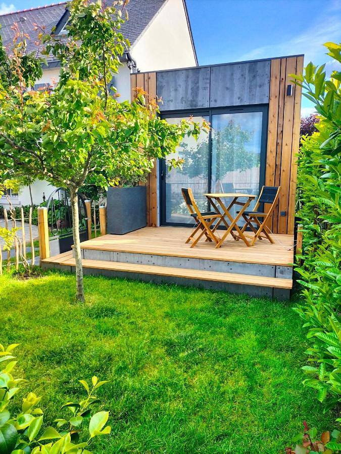 Gîte pour 2 personnes, avec terrasse et jardin à Écouflant