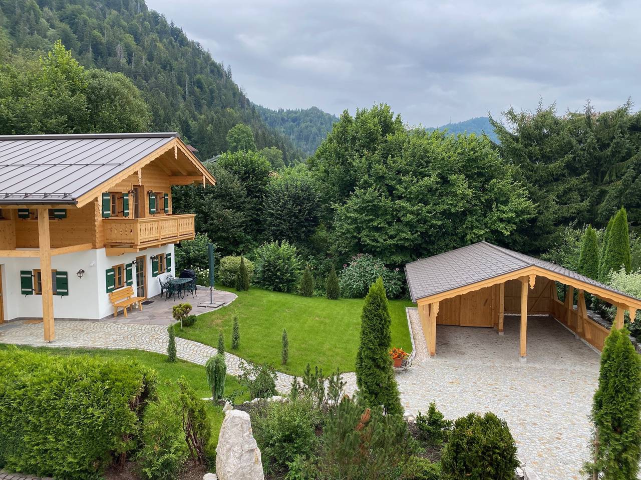 Chalet Vogelnest am Waldbach in Reit im Winkl, Bayerische Alpen