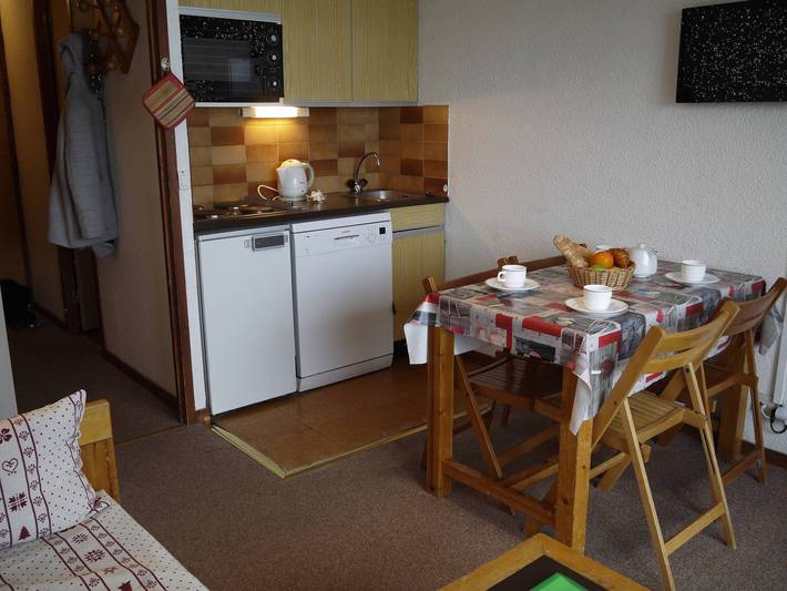 Ganzes Studio, Gemütliches Studio an der Piste - Hameau du Mottaret in Méribel-Mottaret, Les Allues