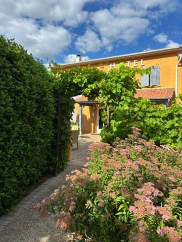 Hôtel pour 3 personnes, avec vue ainsi que jardin et piscine, animaux acceptés à Juliénas - 3