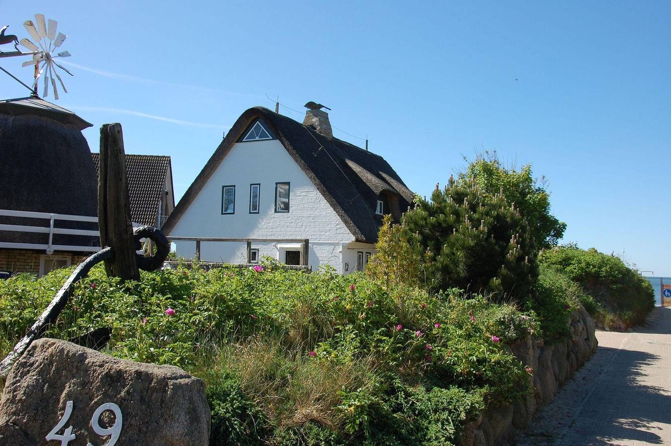 Reethaus am Strand in Greveling, Wyk auf Föhr