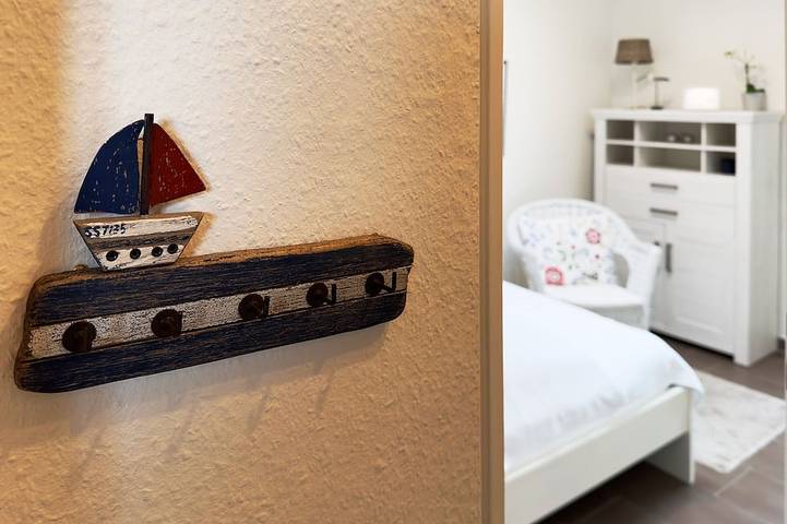 Ganze Wohnung, Haus Nordenlicht Ferienwohnung Watt'n Blick mit Meerblick, 50 m zum Strand in Wittdün, Amrum