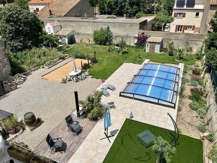 Maison de vacances pour 6 personnes, avec jardin et piscine à Canet