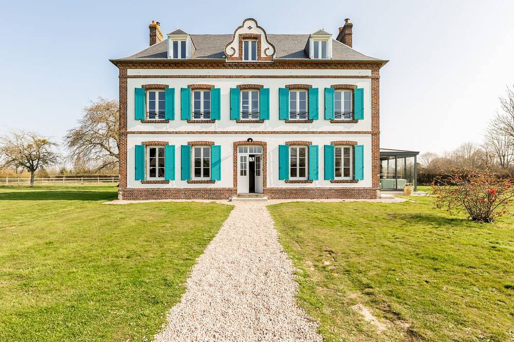 Grandes familles bienvenues : maison de vacances & weekend au calme, 18personnes in Bailleul-la-Vallée, Région de Bernay