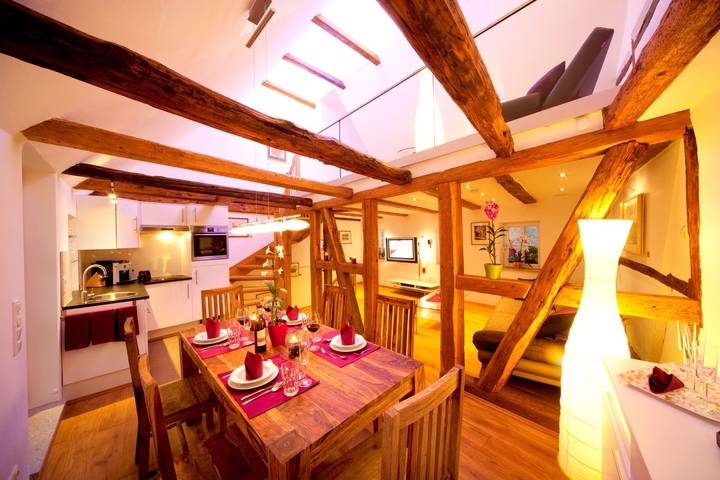 Ferienwohnung für 4 Personen, mit Balkon und Balkon/Terrasse sowie Whirlpool - 1