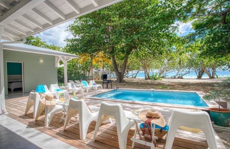 Location de vacances pour 12 personnes, avec jardin ainsi que piscine et terrasse dans Anse Caffard - 3