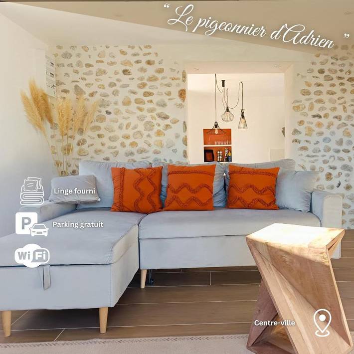 Cottage pour 4 personnes, avec jardin et vue à Malijai