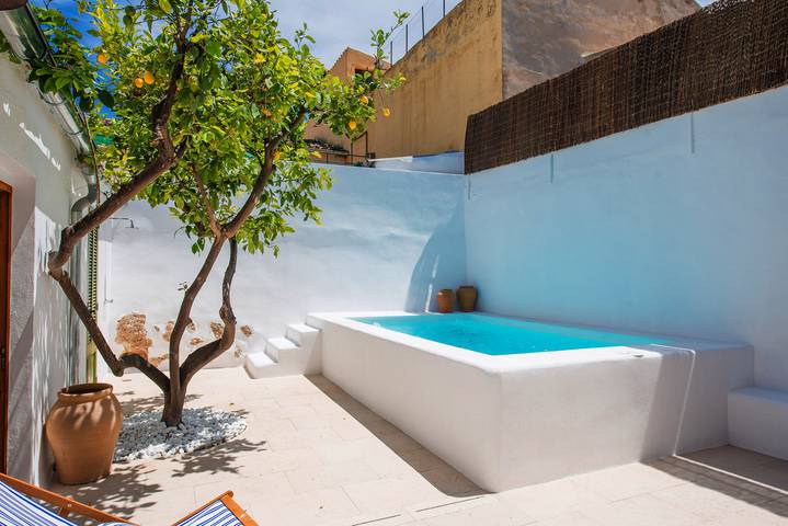 Casa de vacaciones para 8 personas, con terraza además de jardín y piscina en Alaró