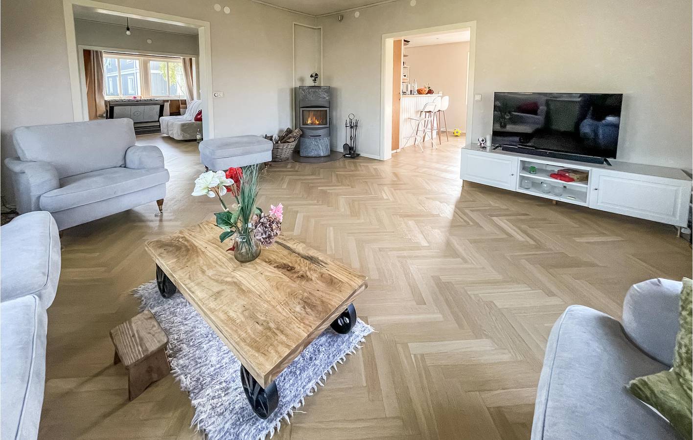 Ferienhaus für 7 Personen mit Ausblick in Kronoberg