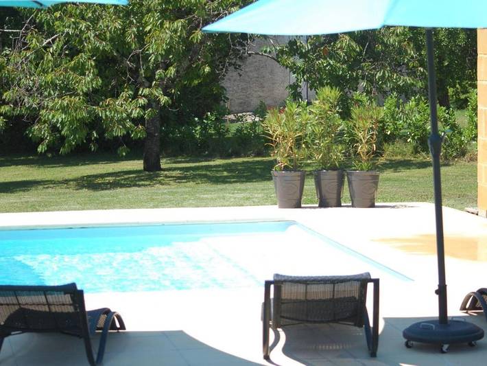 Maison de vacances pour 2 personnes, avec jardin ainsi que piscine et terrasse