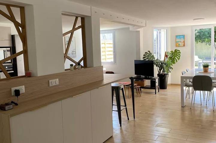Maison de vacances pour 6 personnes, avec terrasse et jardin, animaux acceptés - 1