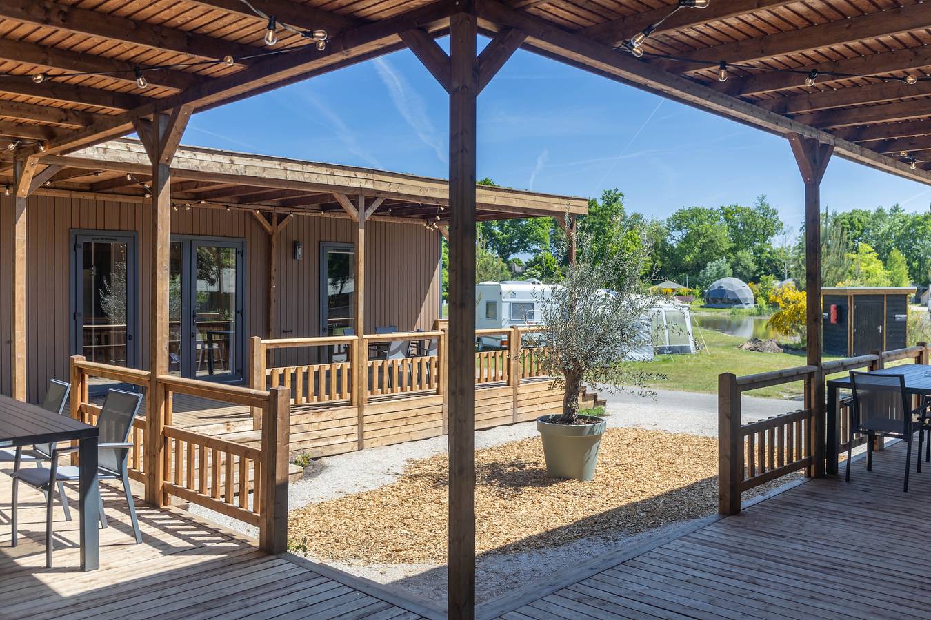 Vakantiepark Sallandshoeve — Tiny Wander Lodge | 4 Personen in Sallandse Heuvelrug