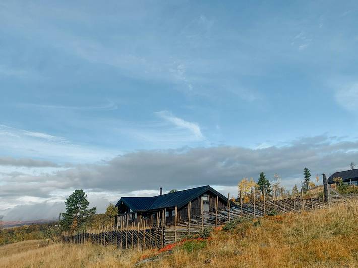 Gemütliche Hütte mit herrlichem Bergblick in Oppheimåsen in Ål