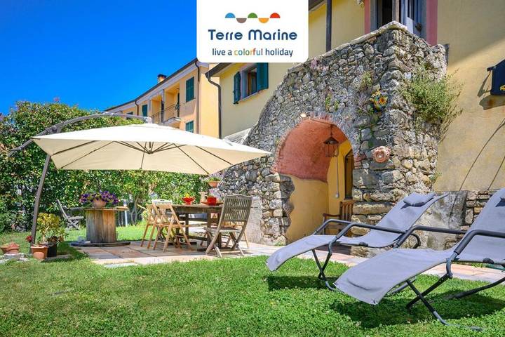 Maison d’hôte pour 5 personnes, avec jardin à La Spezia