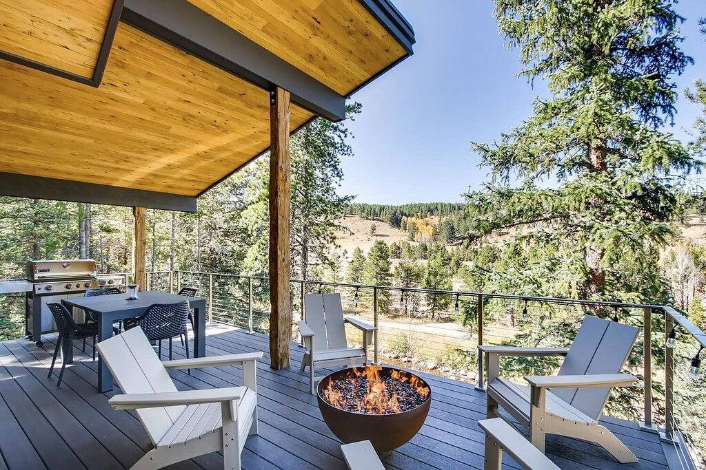 ★ ☆ Neue Hütte am Fluss mit Whirlpool, Grill und Feuerstelle in Pactolus, Gilpin County