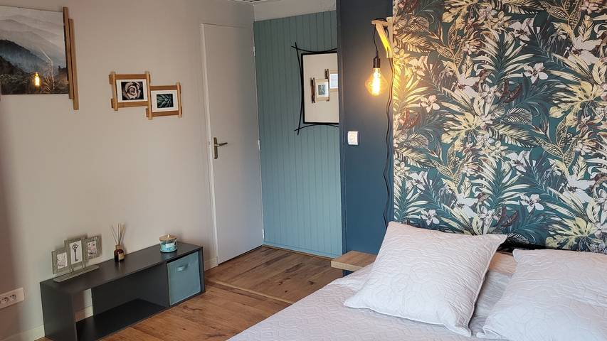 Maison de vacances pour 4 personnes, avec jardin