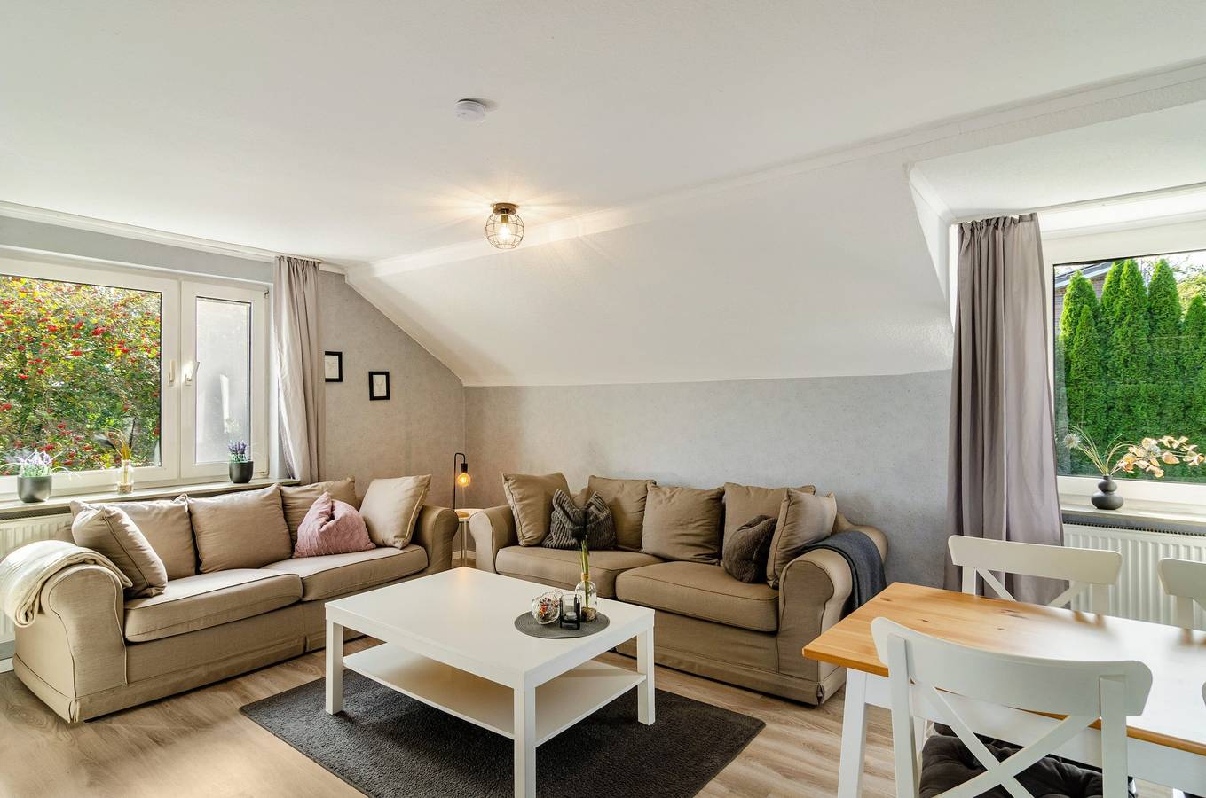 Ganze Wohnung, Ferienwohnung Lotte" mit Gemeinschaftsterrasse, Gemeinschaftsgarten und Wlan in Detern, Nordseeküste