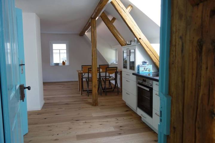 Ferienwohnung für 5 Personen, mit Balkon und Garten sowie Sauna und Ausblick in Niederwiesa - 3