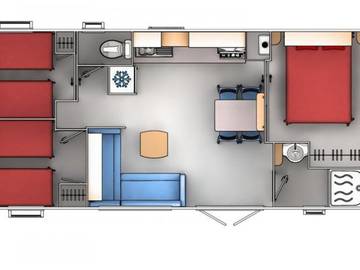 Camping pour 6 Personnes dans Le Grand-Serre, Région de Valence, Photo 4