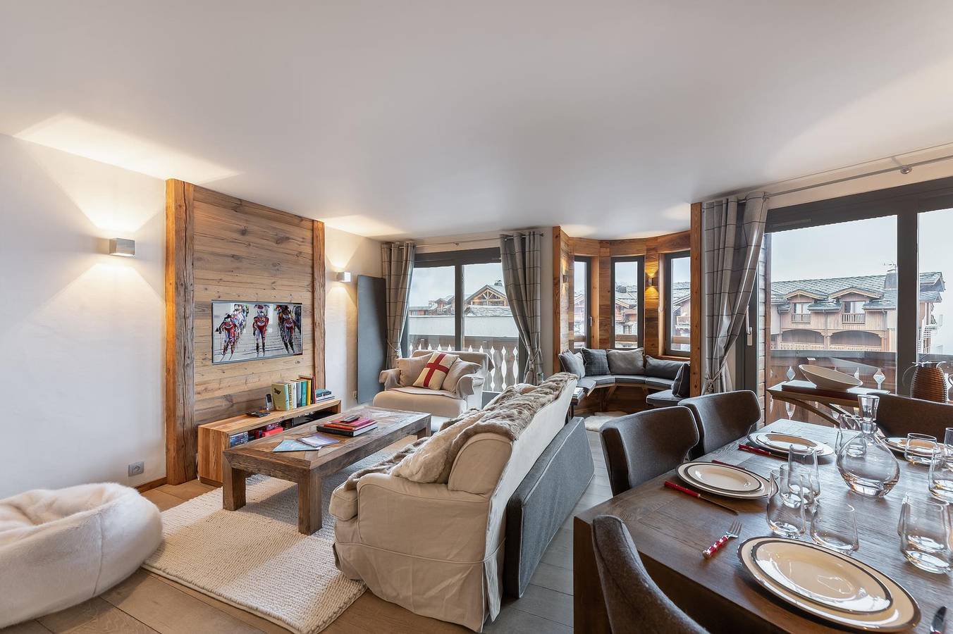 Appartement entier, Résidence Cimes Blanches - Appartement 4 pièces 6 personnes (102) in Courchevel 1650 (Moriond), Saint-Bon-Tarentaise