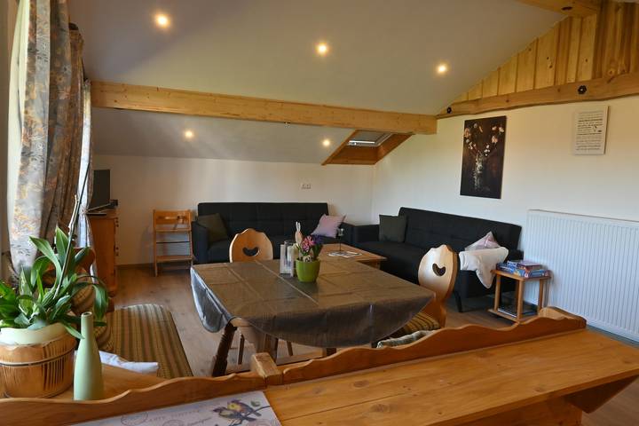 Bauernhaus für 5 Personen, mit Seeblick und Garten, kinderfreundlich in den Bayerische Alpen - 4