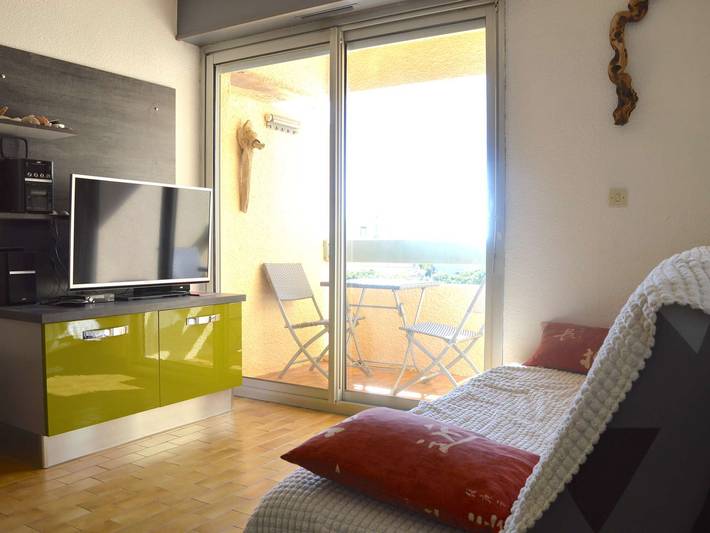 Ferienwohnung für 4 Personen, mit Balkon am Narbonne Plage - 2