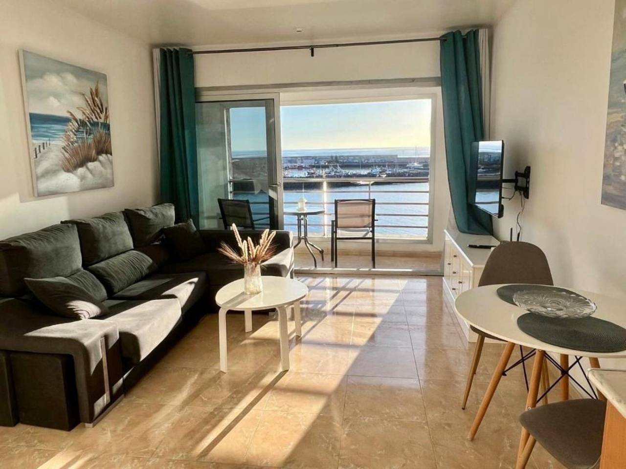 Ganze Wohnung, Ferienwohnung 'Solajero' mit Meerblick und WLAN in Playa Marañelas, Mogán