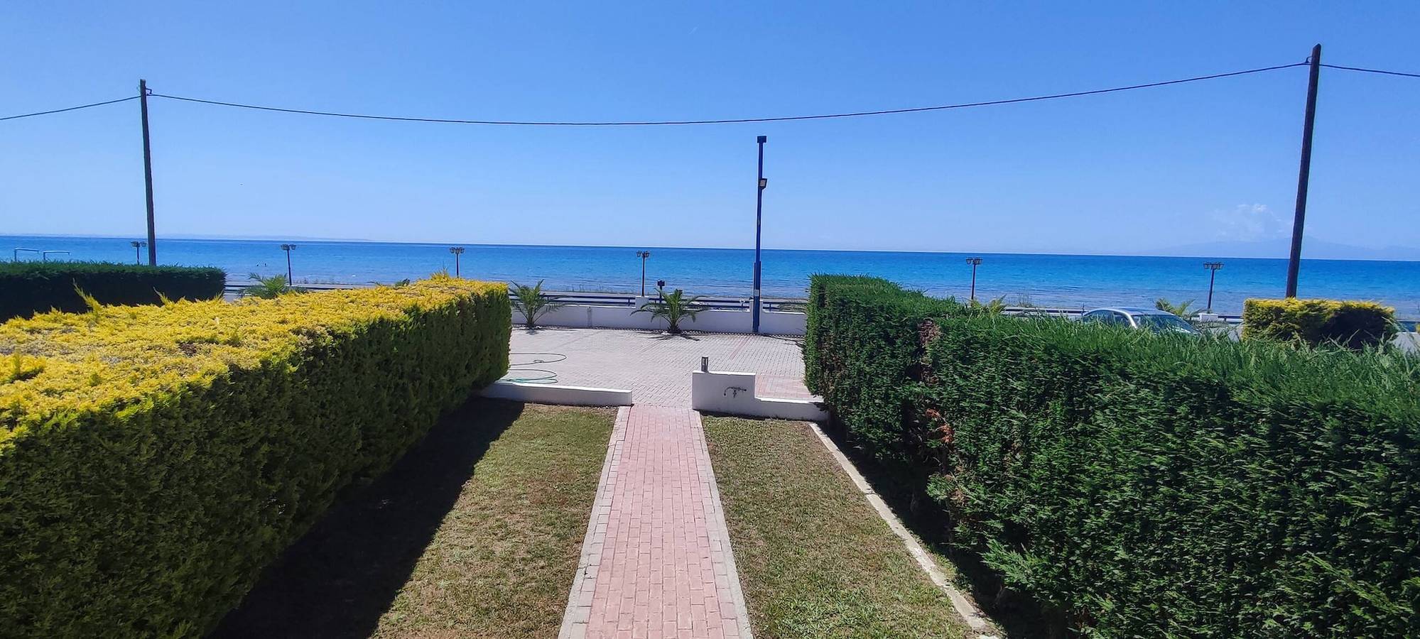 Ruhiges und friedliches Haus in erster Meereslinie in Chalkidiki